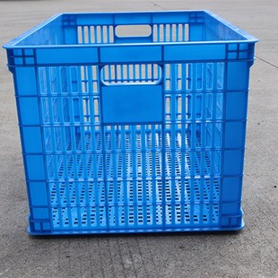 680塑料周转筐大塑料周转箱筐快递框水果框子长方形箩筐收纳筐子