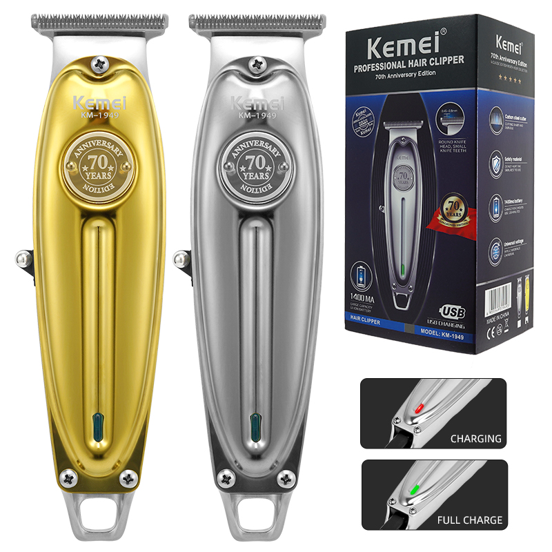 网红Kemei 1949 Elektrische Kapper Full Metal Professionele T