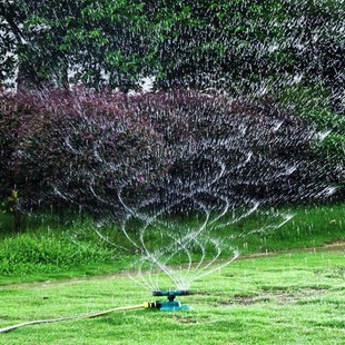 推荐 园林自动旋转喷水喷淋喷头360度灌溉草坪花园浇水屋顶降温洒