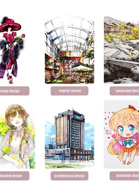 30/40/60/80 Color Markers Manga Drawing Markers Pen Alcohol