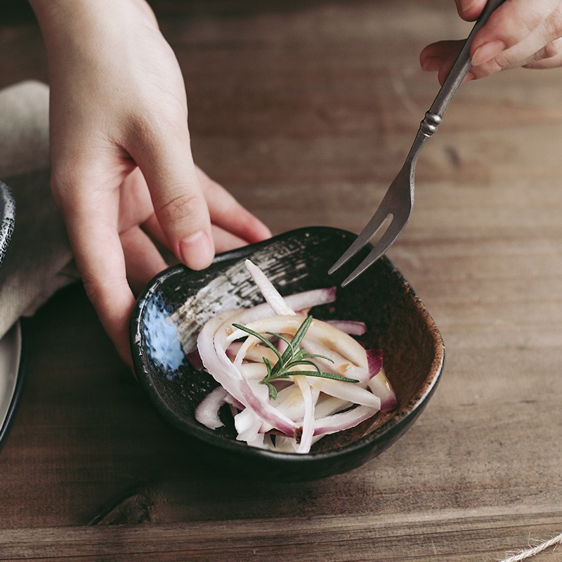 Japanese Style Household Ceramic Small Retro Sauce Dish Sauc