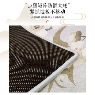 家用入户门口地垫进门换鞋 新中式 垫玄F关地毯耐脏免洗防滑踩脚垫