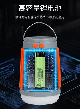 户外露营灯充电灭蚊超亮超长续航悬挂手提式停电应急X灯垂钓帐篷