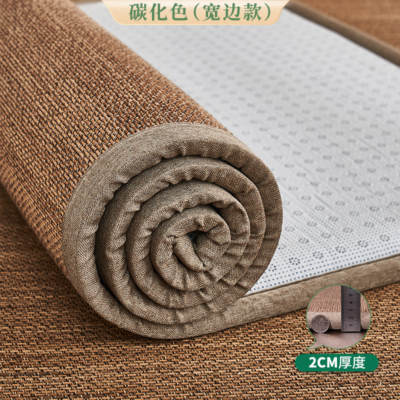 竹编地毯日式凉席地垫客厅v卧室睡觉垫子打地铺禅意茶桌冥想地板