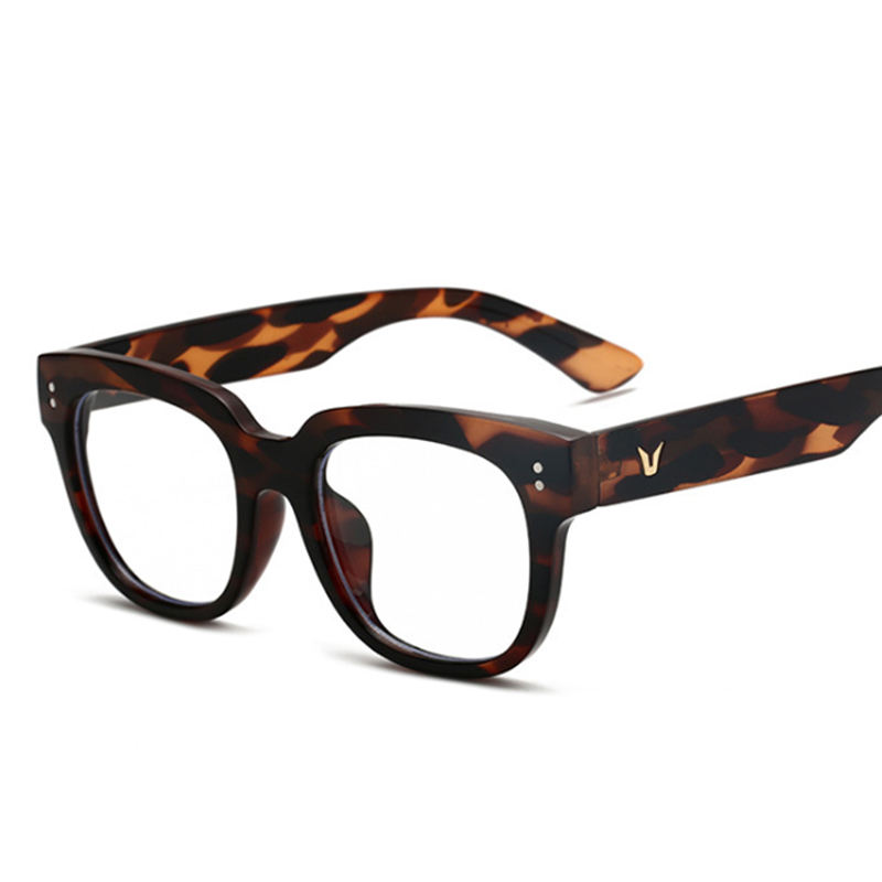 Oversize Square Forame Women Luxury Anti Blue Eyewear VLegs