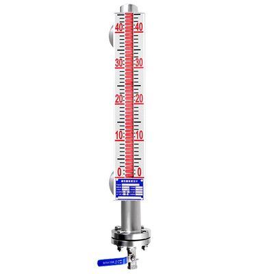 uhz磁翻板液位计带远传4-20ma磁性开关浮球磁T耦合不锈钢pp水