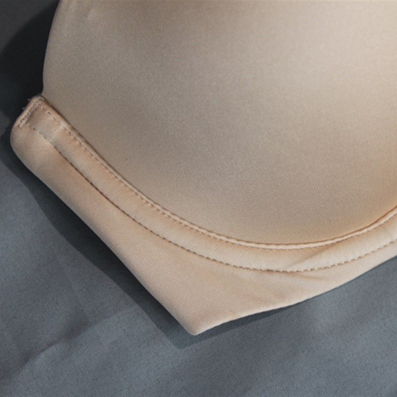 E夏季光面冰丝无肩带文胸薄款防滑露肩隐形定型半杯式胸罩,女士内衣/男士内衣/家居服,文胸,淘宝优惠券,粉丝福利购,淘宝优惠卷