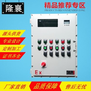 防爆仪表E箱内装 厂家直供BXK防爆控制箱 文本显示器电磁阀气管接