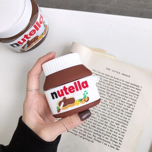 Nutella Hazelnut Sauce Canned Case for AirPods 1 2 Pro 3 Ch