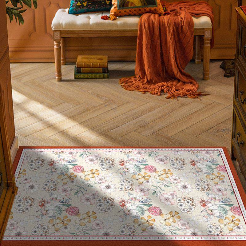 欧式新年红色入户门地垫家用门口防滑玄关地毯门垫进门踩脚垫裁剪,居家布艺,入户地垫,淘宝优惠券,粉丝福利购,淘宝优惠卷