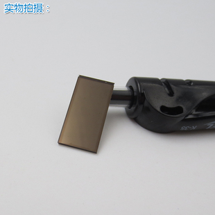 衰减片红绿蓝等全波段减光片减弱片吸收型玻璃片镜片 透过率1.3%