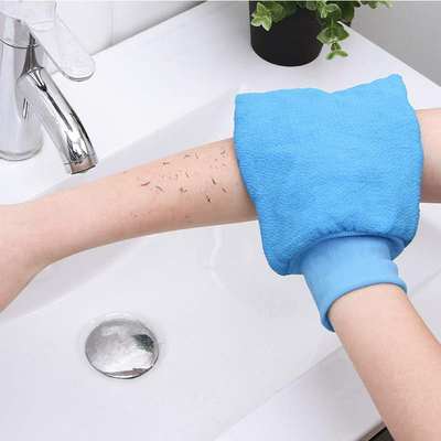 极速Household bath towel double-sided thickened gloves rubbi