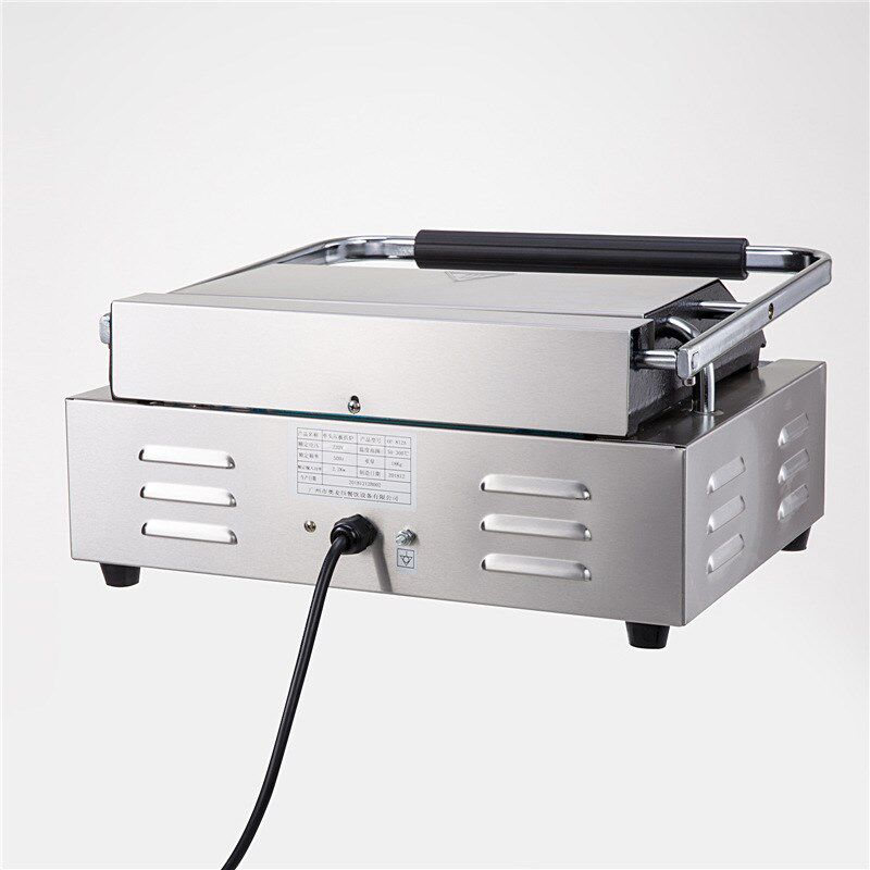 812Ac单头压板扒炉商用平扒机供应单头全坑三文治烤肉机煎牛排机