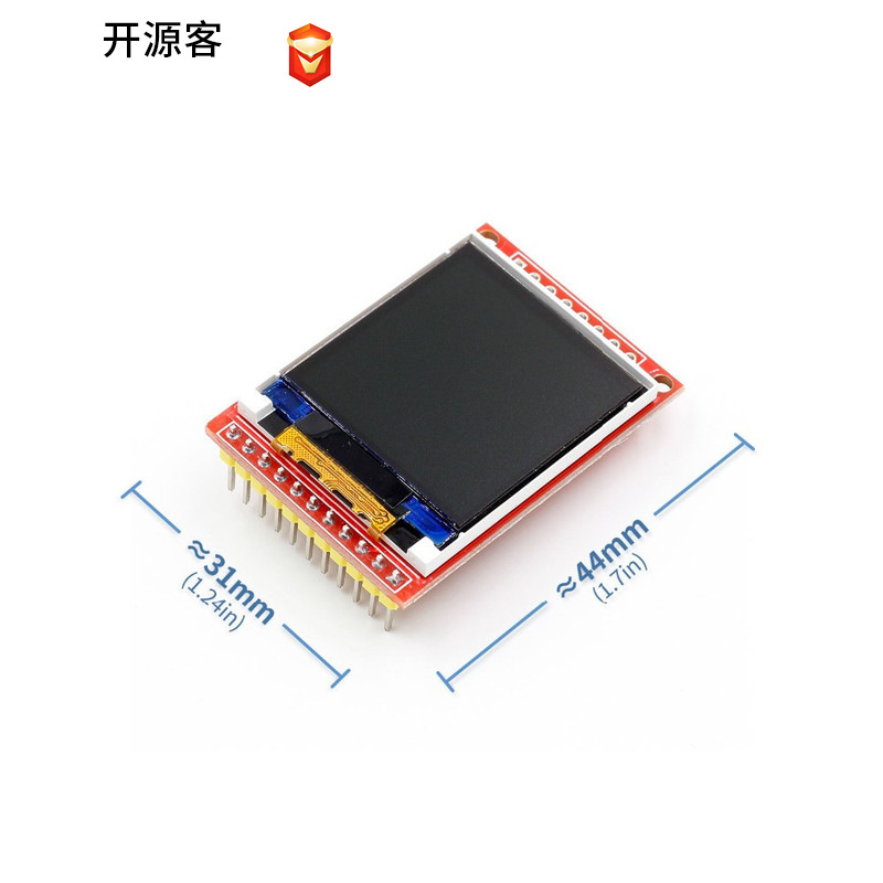 推荐1.44寸TFT彩屏模块 SPI接口 NOKIA 5110 任何单片