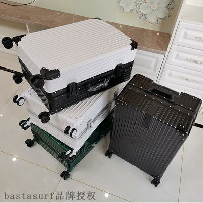 推荐Suitcase female 20 aluminum frame trolley case male 24 z