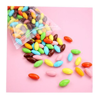 100pcs Clear Zip Lock Bags Thick Ziplock Plastic Small packi