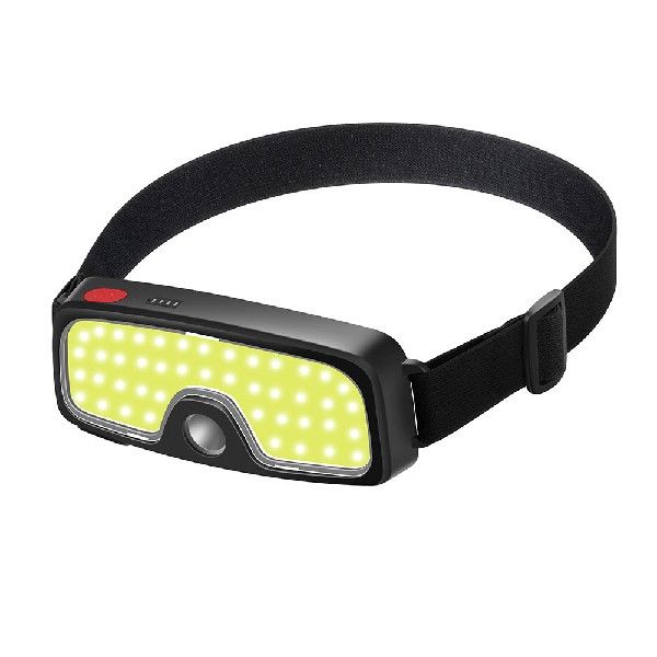 新品COB LED Headlamp Built-in Battery Rechargeable Flashligh