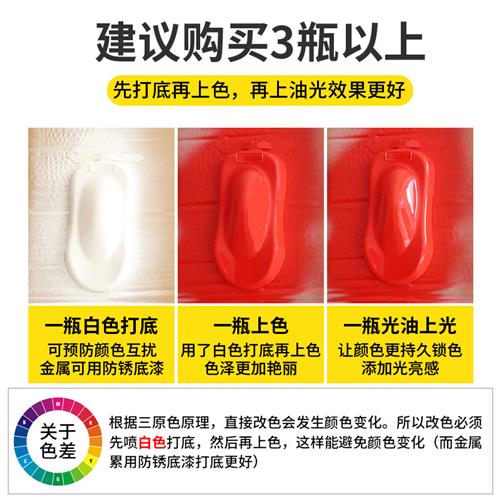 新品黑色自动喷漆手摇漆亮光哑光磨砂亚光黑漆耐高温汽车金属防锈