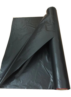 超厚PE黑色塑料薄膜马路纸塑料布建筑薄膜防潮膜2米1宽70米长6丝