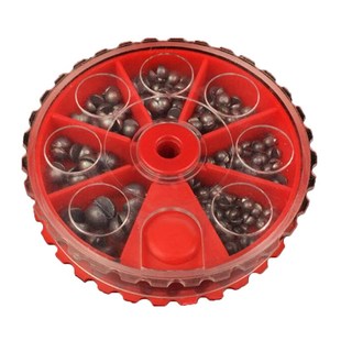 106 Pieces Fishing Sinkers Weights Kit 0.2g/0.28g/0.38g/0.5g