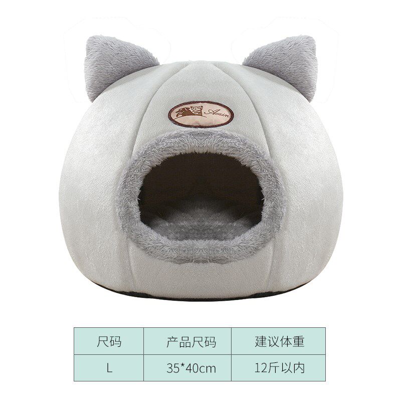 冬季保暖猫窝网红猫窝加厚猫房子别墅半封闭式可拆洗狗窝宠物用品,宠物/宠物食品及用品,猫窝/屋/帐篷/沙发,淘宝优惠券,粉丝福利购,淘宝优惠卷