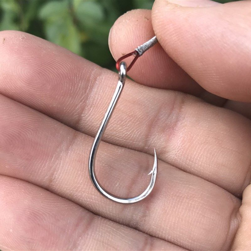石鲷钩石鲷仕挂章跳钢丝钩线前导线防咬线鲅马鲛鱼钩船钓海钓渔钩,户外/登山/野营/旅行用品,鱼钩,淘宝优惠券,粉丝福利购,淘宝优惠卷