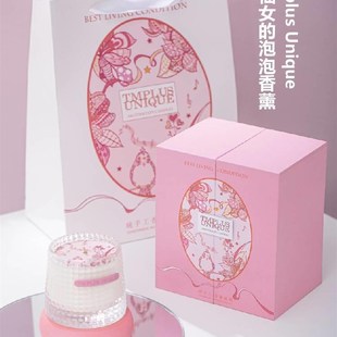 助眠节日礼物浪漫香氛卧室 现货tmplusunique香薰蜡烛礼盒装