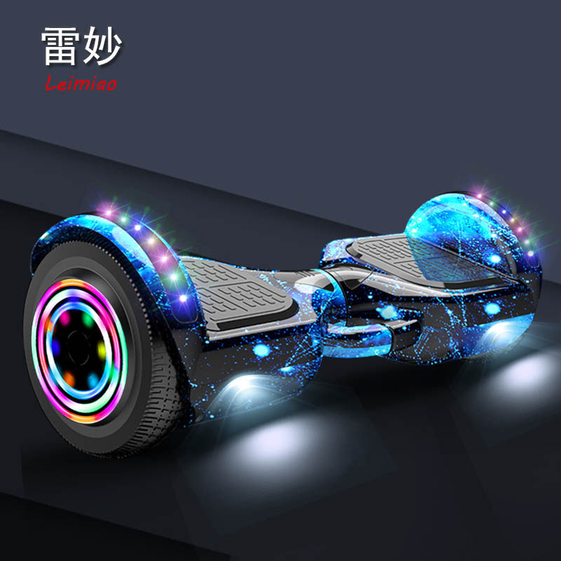 新品平衡车儿童电动智能两轮小孩体感车成年小孩n代步车学生扶品