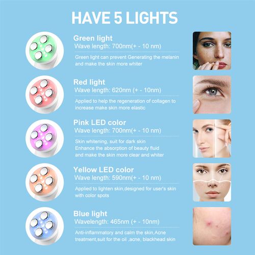 现货Facial Mesotherapy Electroporation RF Radio Frequency LE