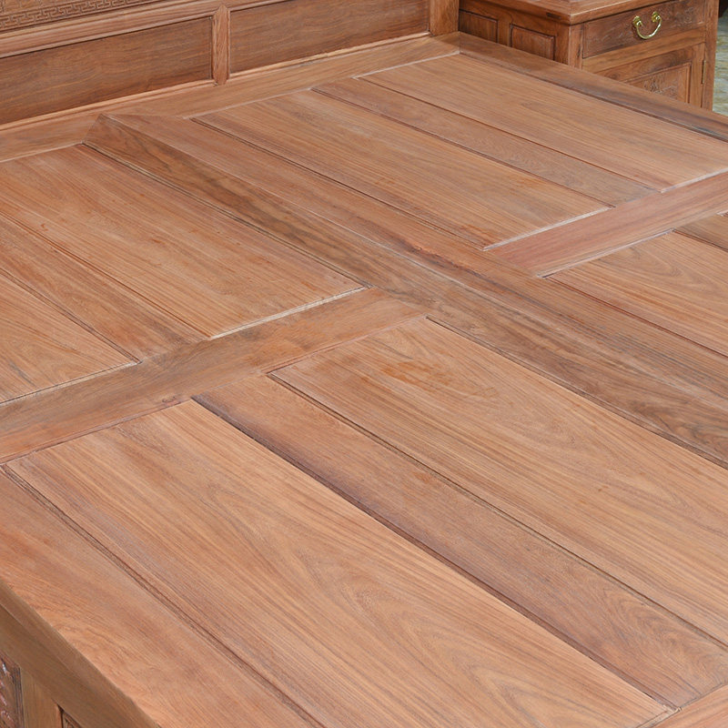 全实木双人牀红木大果紫檀婚牀中式1.8米红木大牀花梨木箱牀无漆,住宅家具,红木床,淘宝优惠券,粉丝福利购,淘宝优惠卷