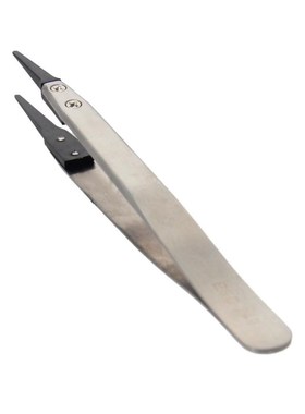 Utoolmart 1/3/5pcs New Anti-static Carbon Fiber Tweezers Poi