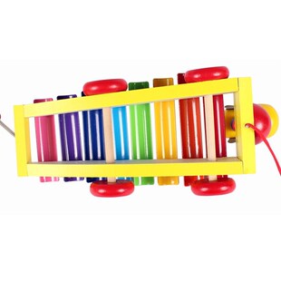 Baby Kids 8 Note Xylophone Musical PiaKno Cartoon Animal Dog