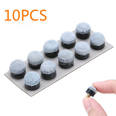 极速10pcs Cue Tips Soft Pool Snooker Billiards Cue Tips Scre