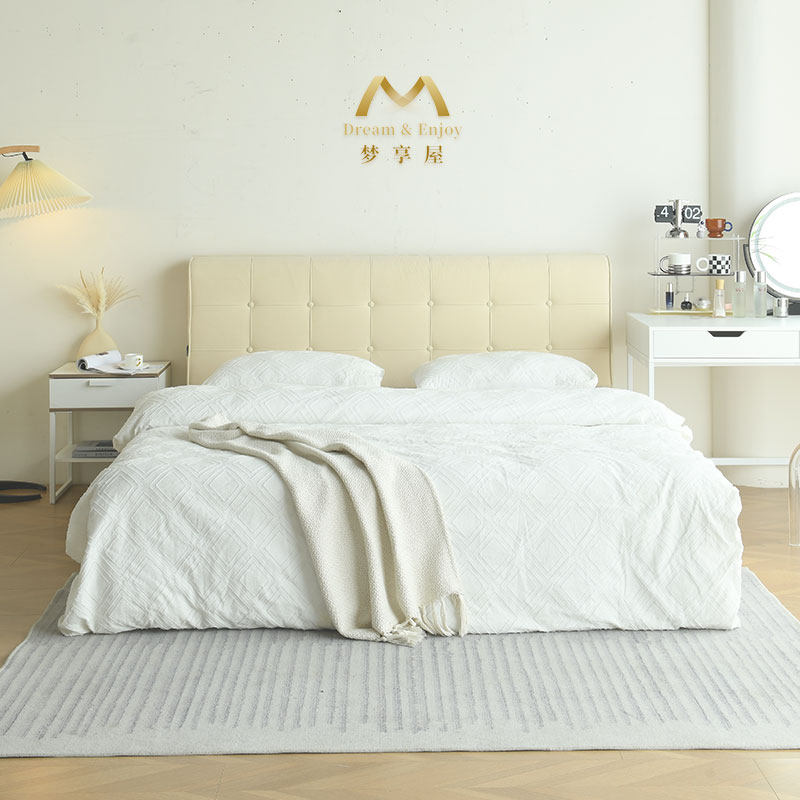 榻榻米无床头靠垫2023新款公主风高级感海绵软包大靠背枕宿舍简约,居家布艺,床头靠垫,淘宝优惠券,粉丝福利购,淘宝优惠卷