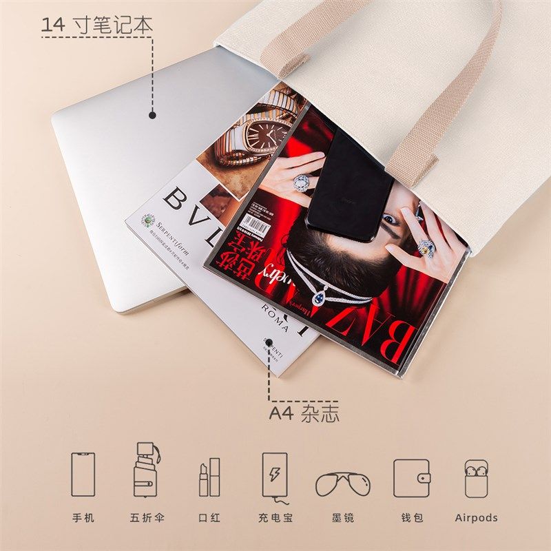 卡通透明果冻帆布包包女单肩手提包百搭大容量防水拉链包小众设计