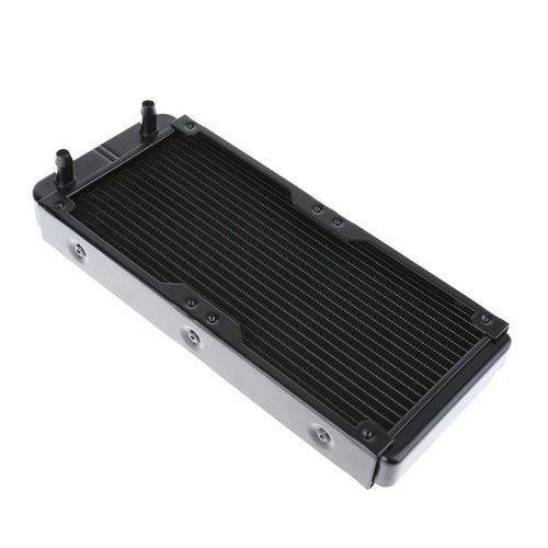 1Pc 240mm 18 Tubes Aluminum Computer Water Cooling Radiator