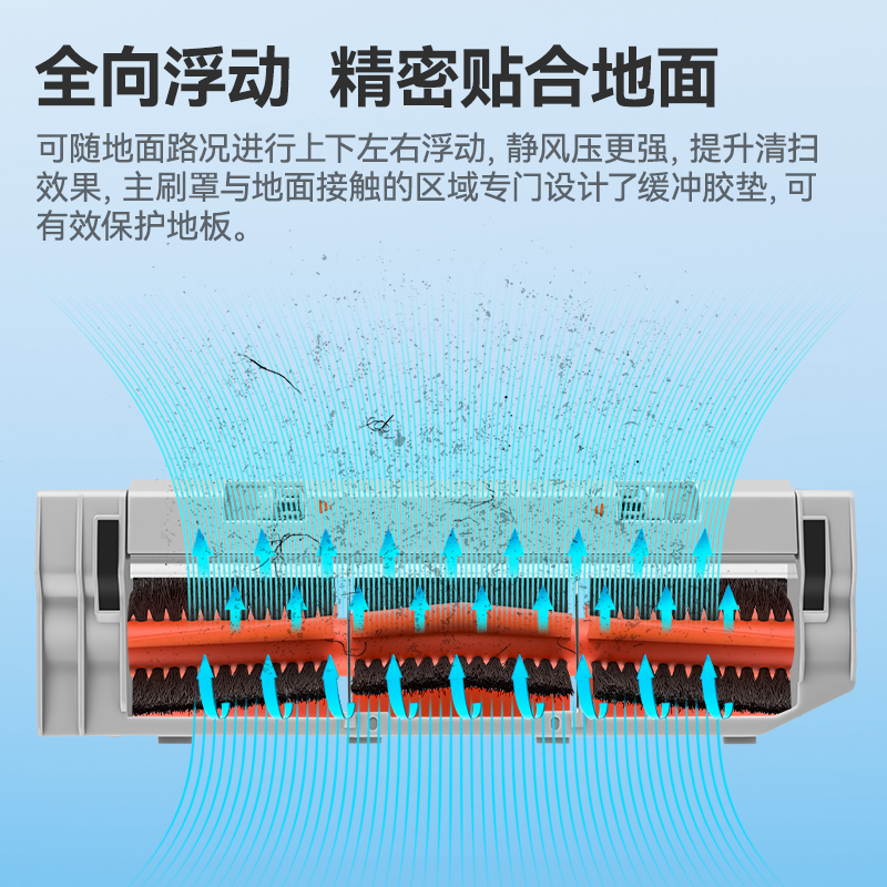 速发适配小米扫地机器人配件耗材S50石头米家T6T7滤网S5滚刷盖板-封面