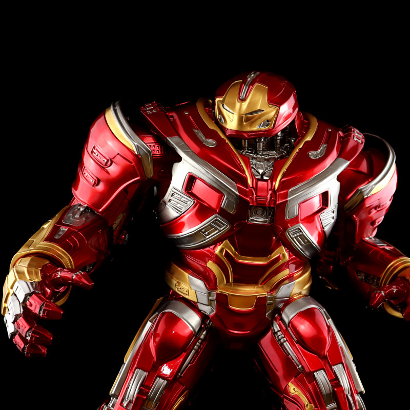 超大号50cm复仇者联盟钢铁侠mk44反浩克绿巨人套装甲手办模型摆件