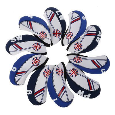 10 Pcs/set Professional Golf Club Iron Head Cover Golf Prot