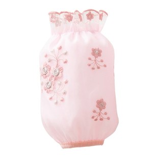 防脏护袖 双层短款 透明办公室袖 头袖 筒 蕾丝袖 子袖 套女可爱秋冬套袖