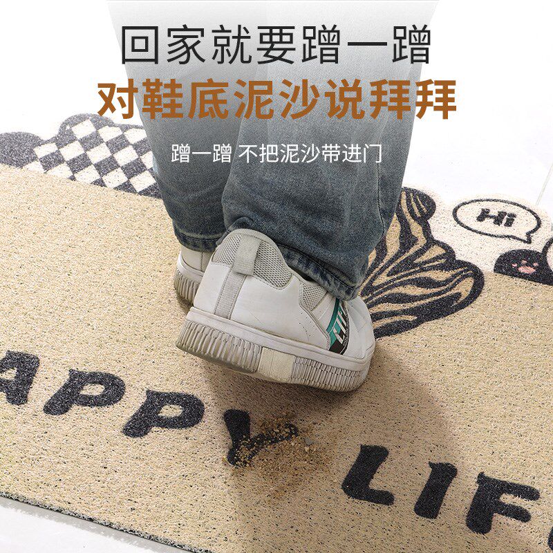 入户门地垫进门门口2024新款丝圈脚垫门外耐脏玄关门垫可裁剪地毯,居家布艺,入户地垫,淘宝优惠券,粉丝福利购,淘宝优惠卷