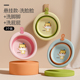 婴儿专用折叠盆三件套新生宝宝用品洗脸盆L3个装 儿童洗屁股小盆子