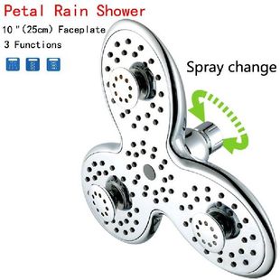 Pressure Head 速发推荐 High Inches Rain Shower Function