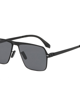 现货Spring new ksingle sunglasses ZD ultra light metal flat