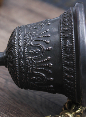 尼工尔进口手泊五股九股金刚铃杵回铜铃铛纯音长久优质款3种规格