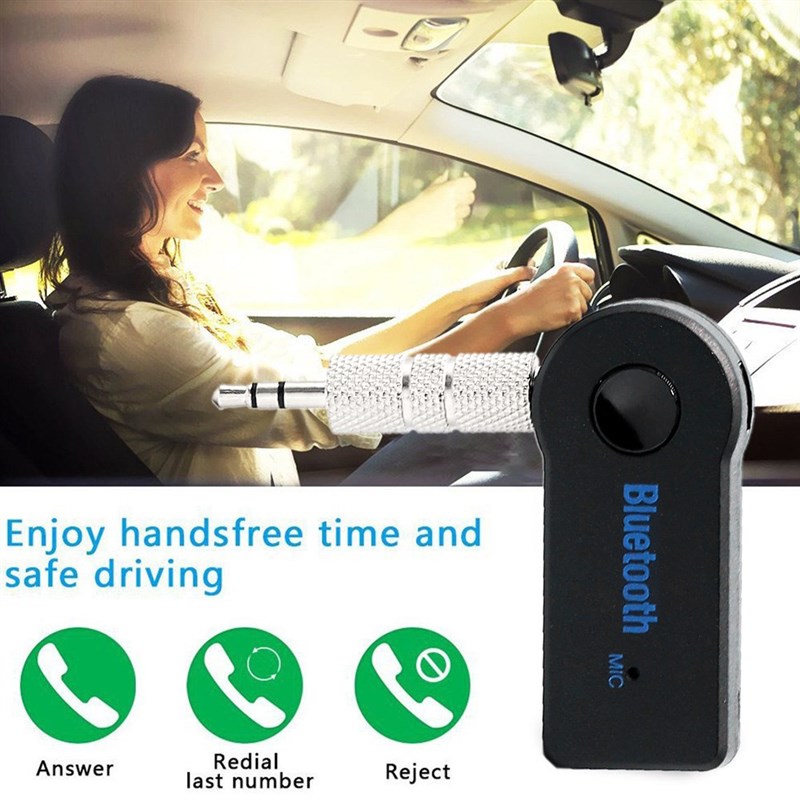 Wireless Bluetooth 5.0 Receiver for Car Kit 3.5mm Jack Audio