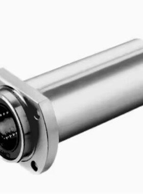 LHFCDM带切边法兰直线轴承LHFCD10 12 16 20 25中型长度螺纹一体