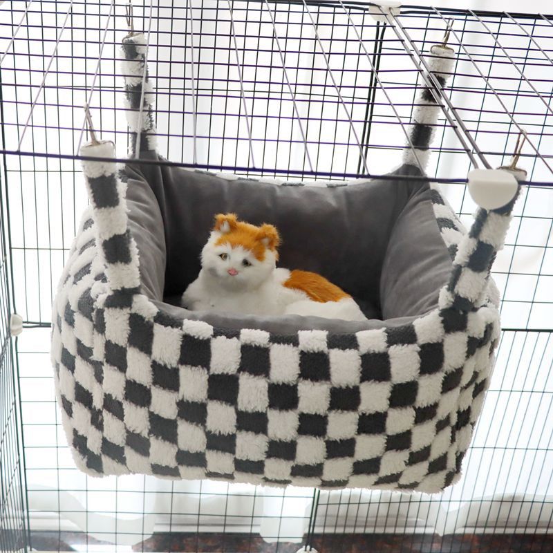 猫窝冬季保暖全可拆洗猫吊床硬底宠物窝悬挂式半包围猫咪吊篮秋千,宠物/宠物食品及用品,猫窝/屋/帐篷/沙发,淘宝优惠券,粉丝福利购,淘宝优惠卷