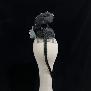 新款古典舞蹈流光舞蹈头饰醉清波艺考独舞发饰民族风中国风伴舞