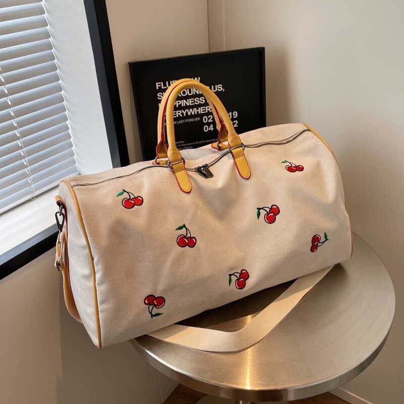 旅行包女大容量轻便超大帆布学生行李袋手提旅游包收纳待产包袋,箱包皮具/热销女包/男包,旅行袋,淘宝优惠券,粉丝福利购,淘宝优惠卷